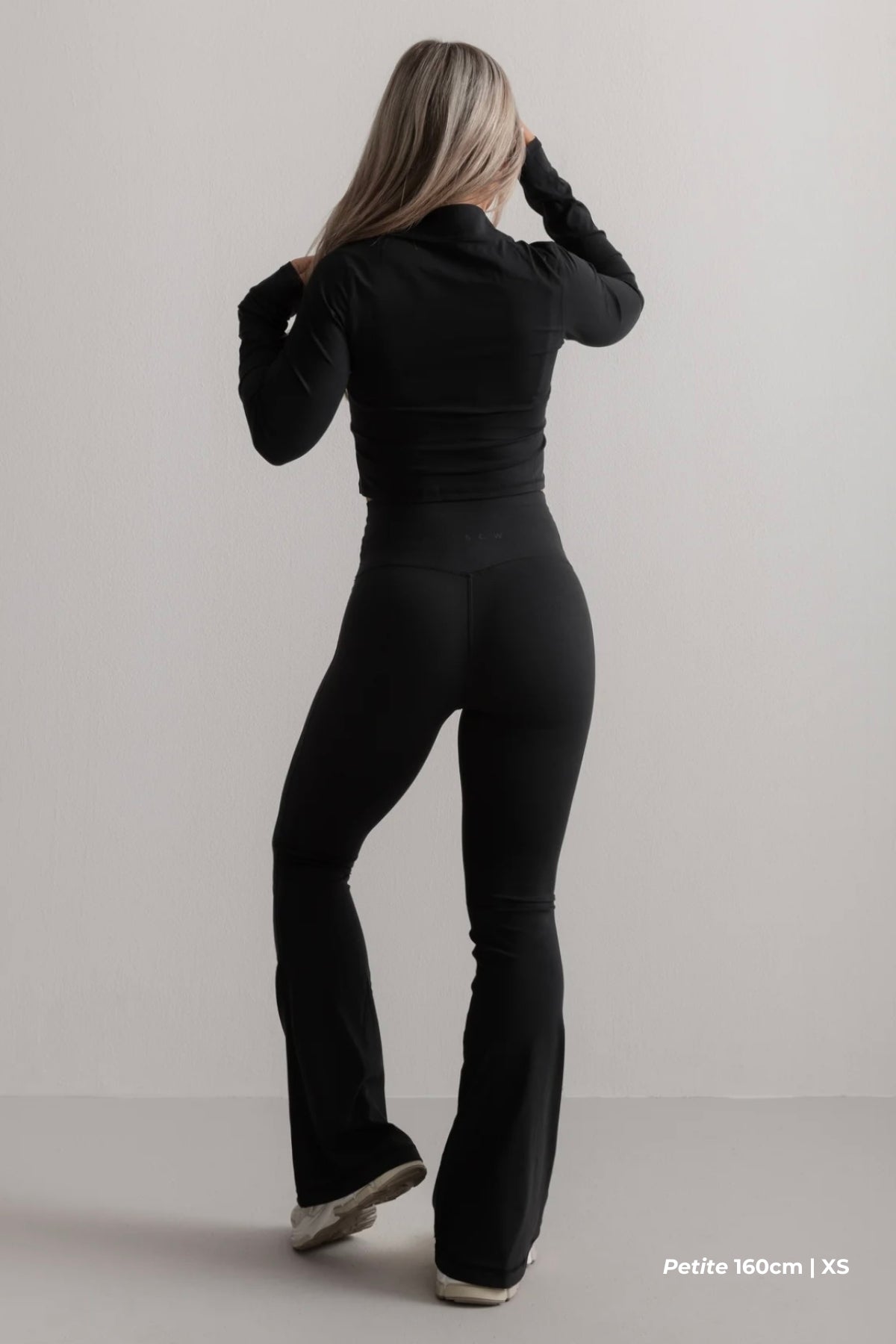 Soft Flared Pants - Black