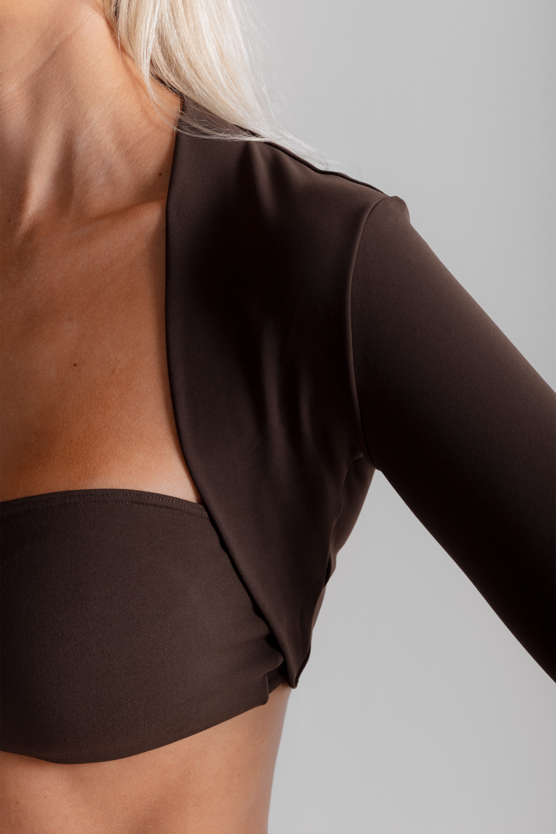 Espresso Bare Soft Bolero