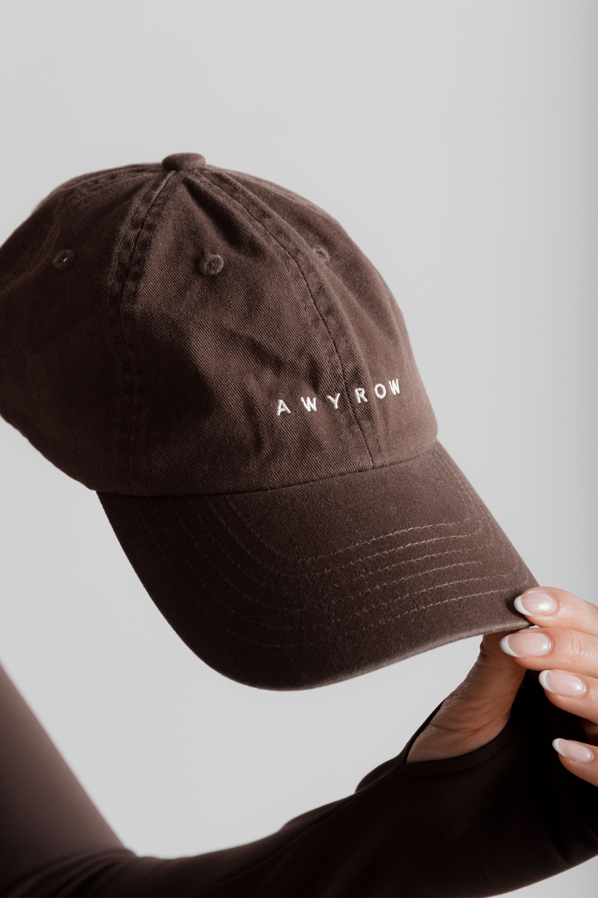 Brown AWY Cap