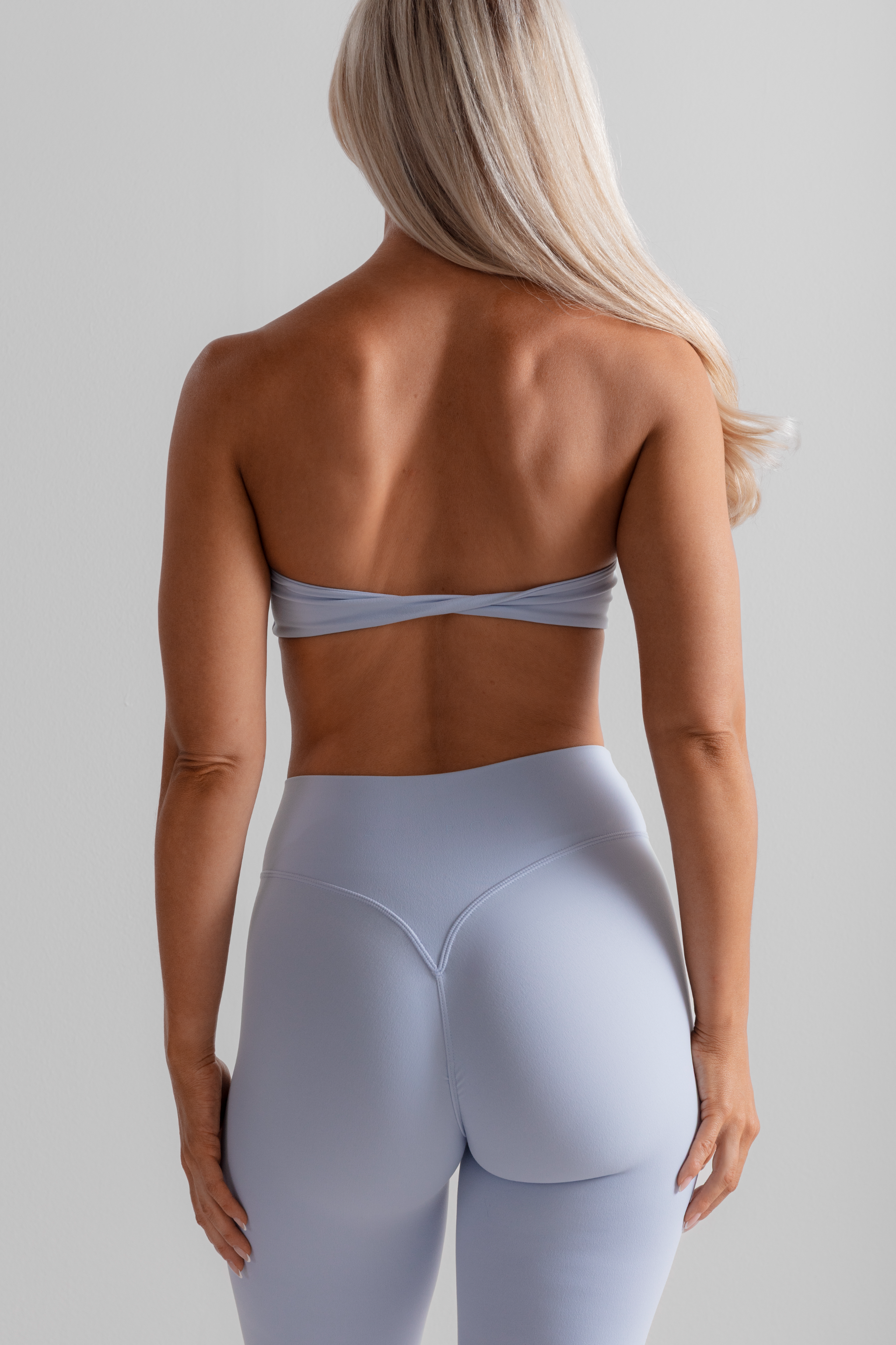 Pale Blue Bare Soft Bandeau