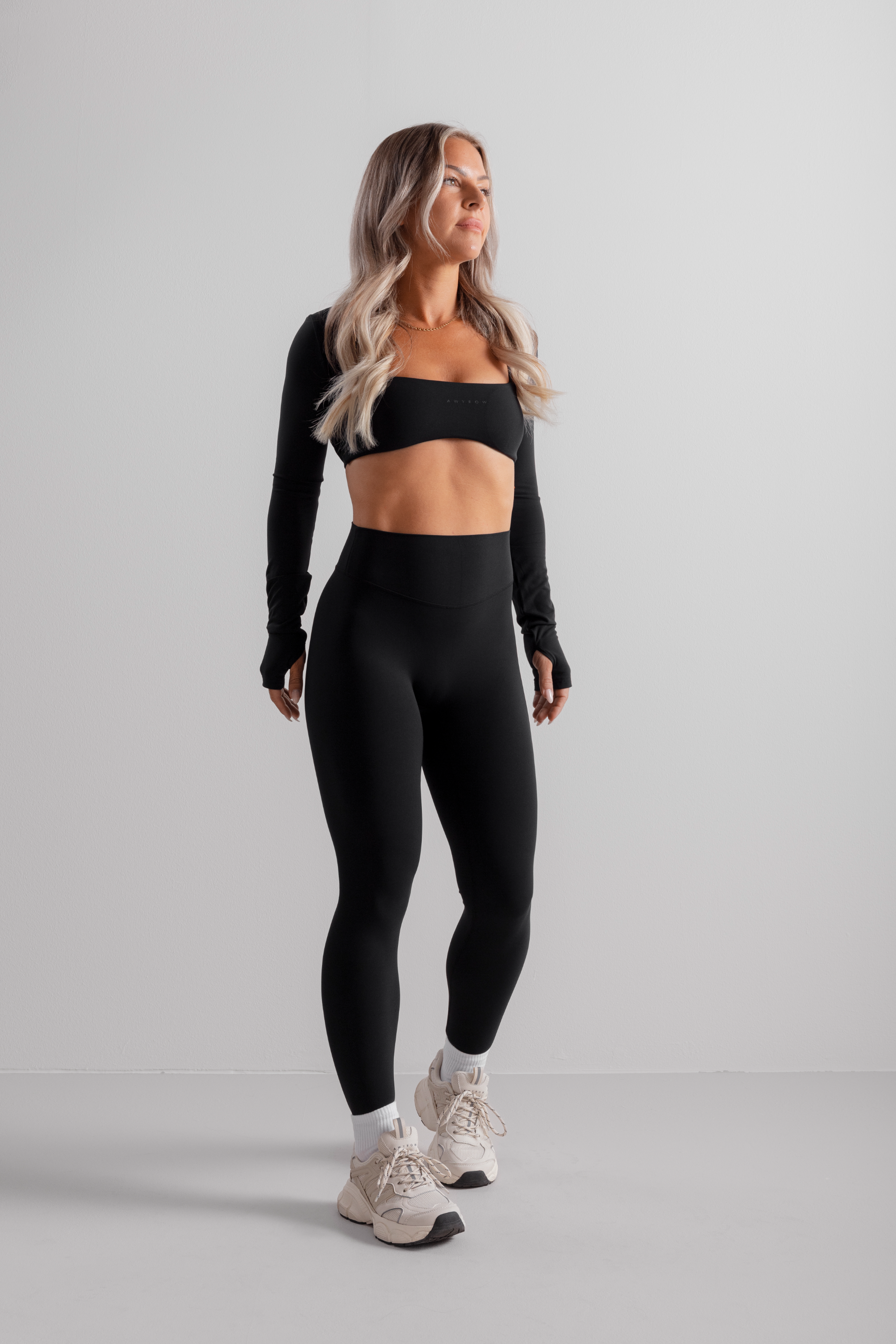 Black Bare Soft Tights