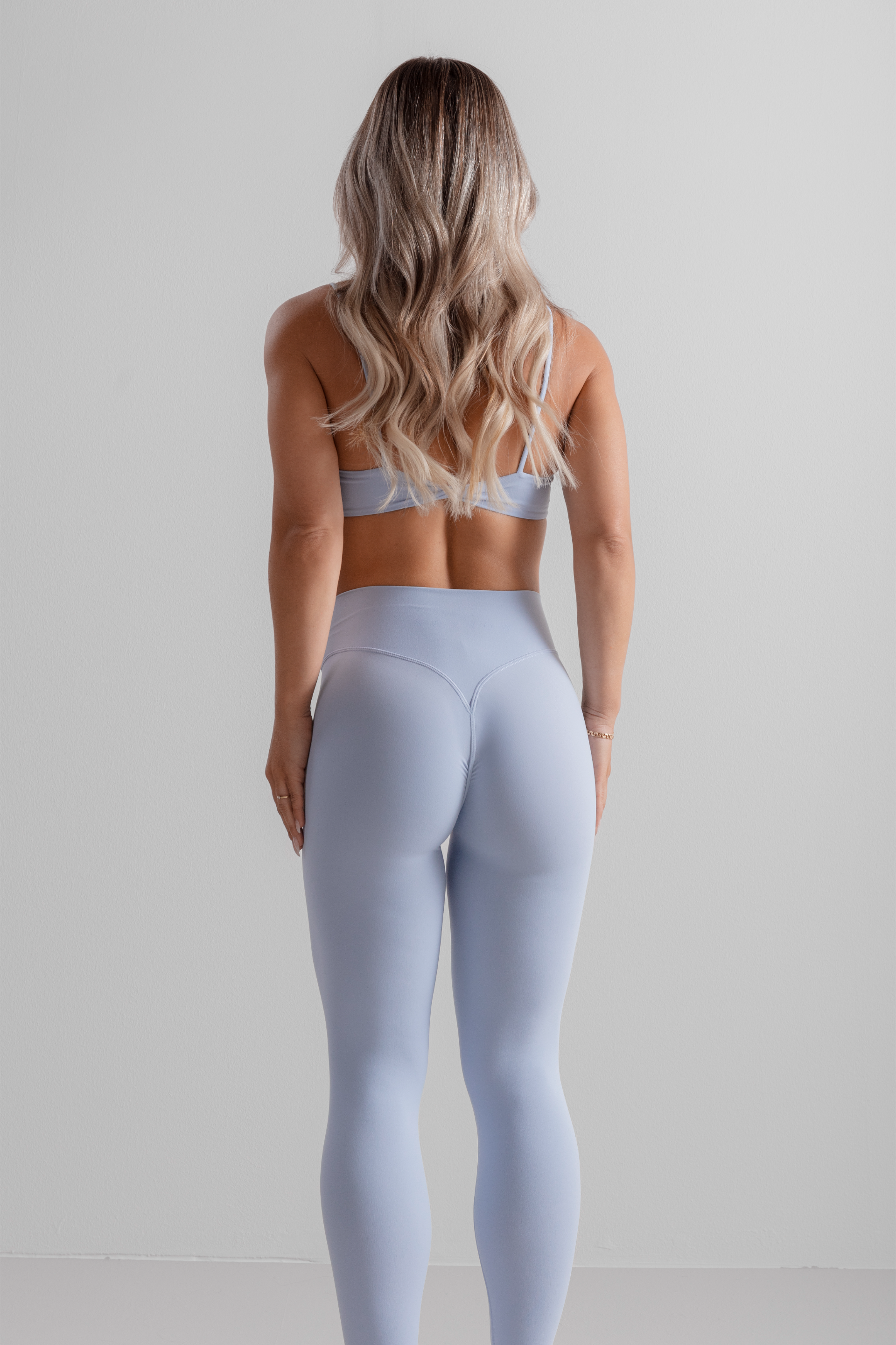 Pale Blue Bare Soft Tights