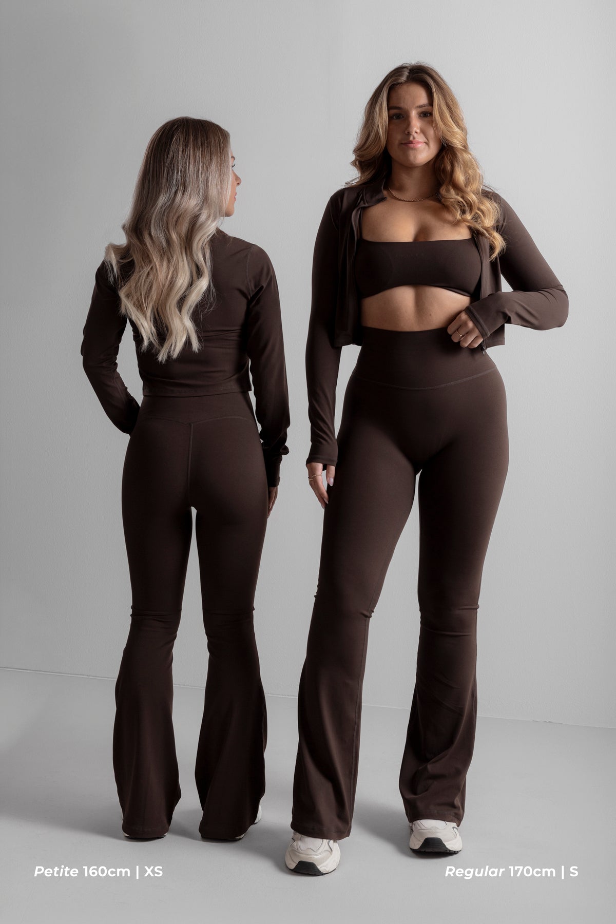 Soft Flared Pants - Espresso