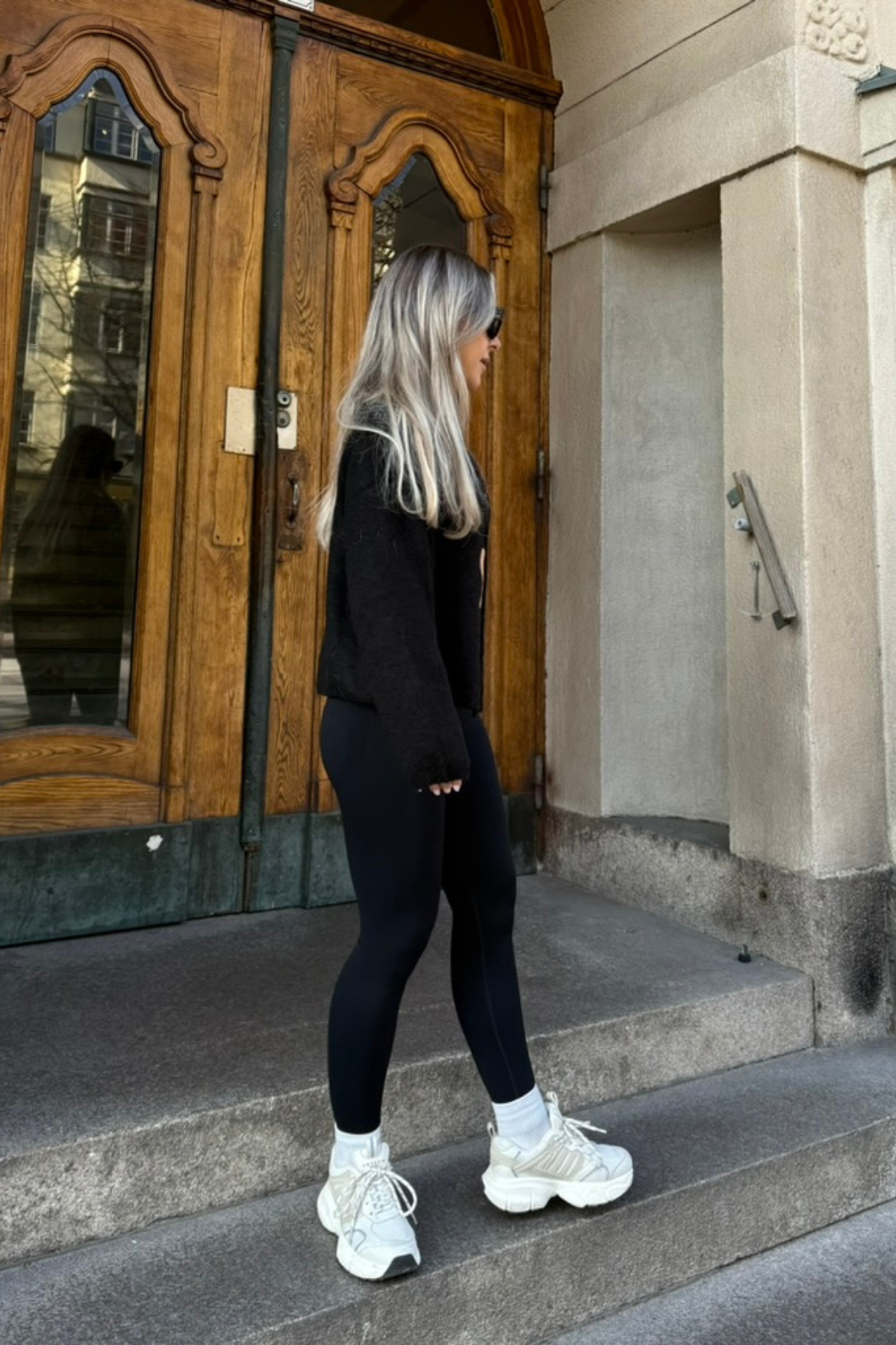 Black Sculpt Seamless Tights