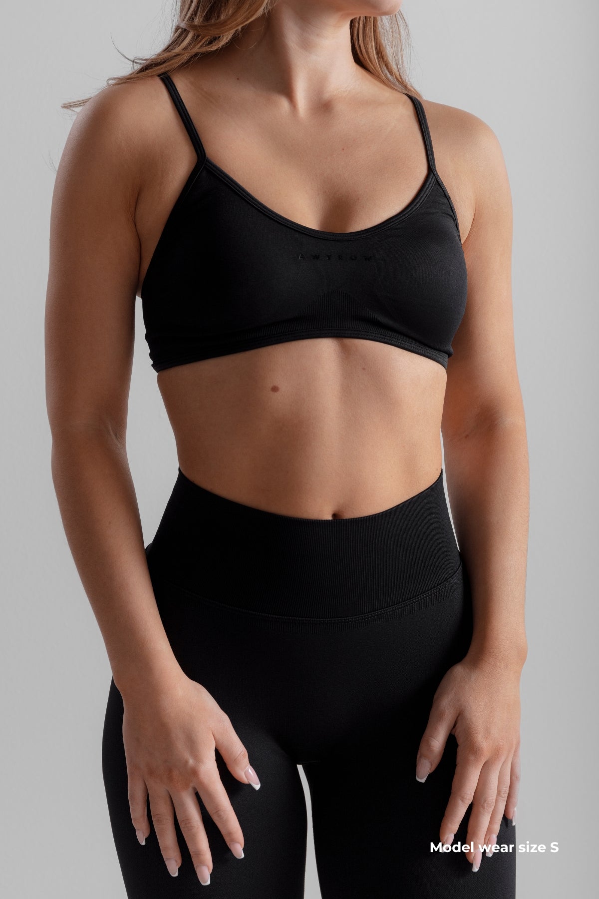 Core Seamless Bra - Black