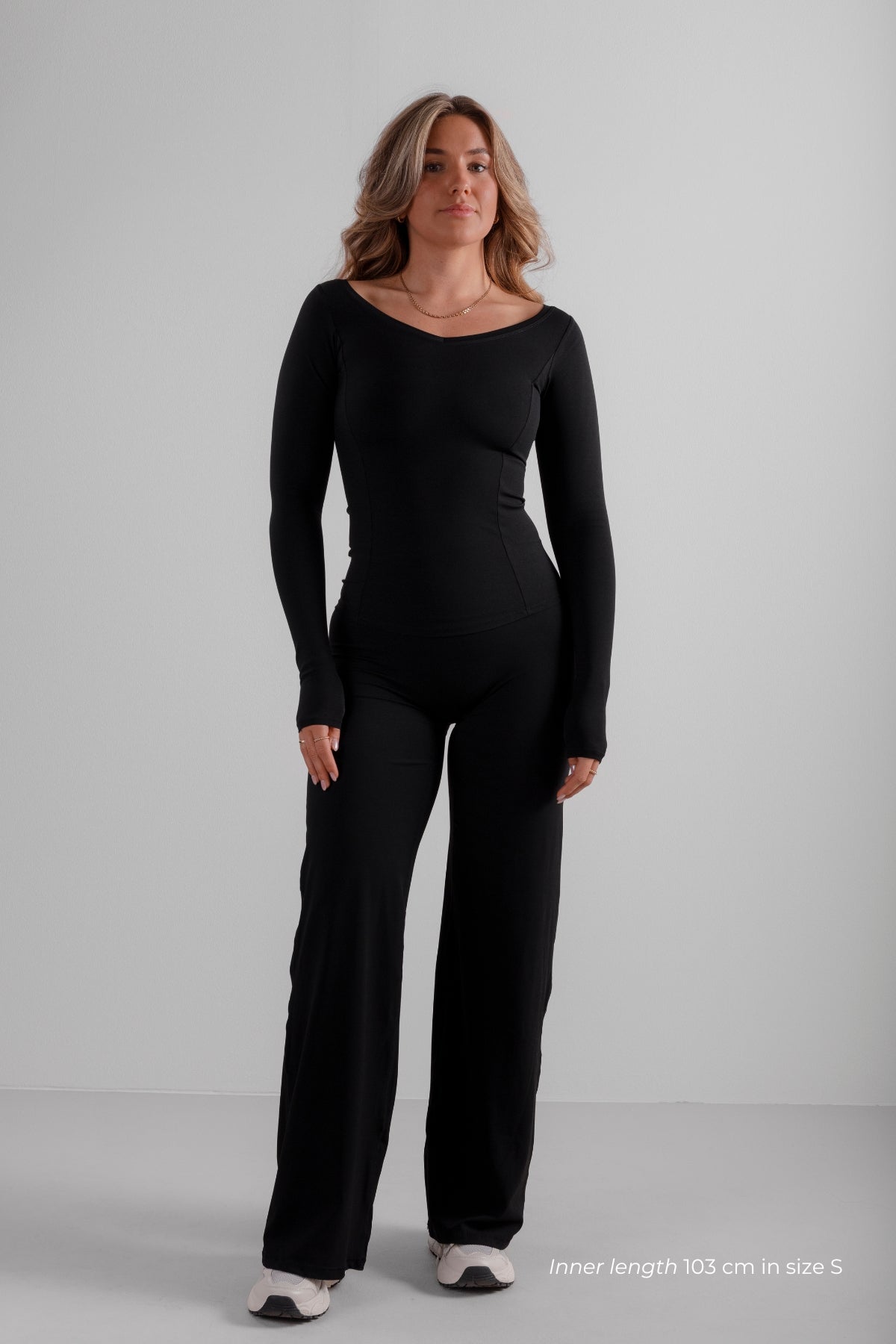 Forme Straight Pants - Black
