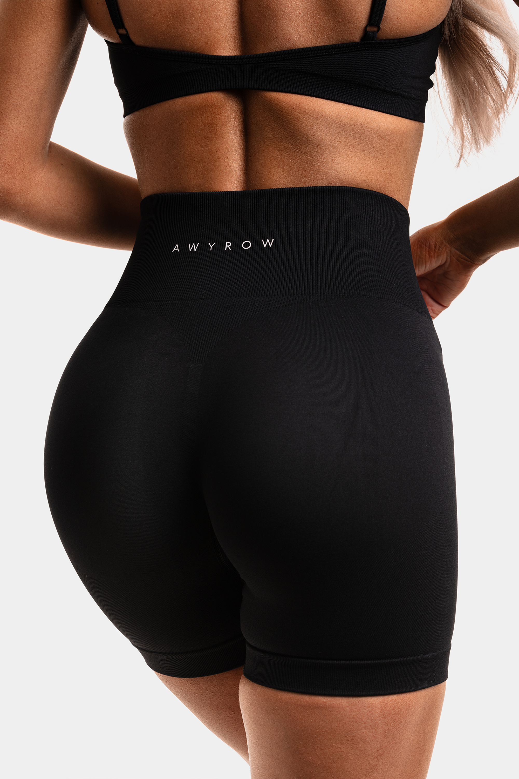 Black Sculpt Seamless Shorts