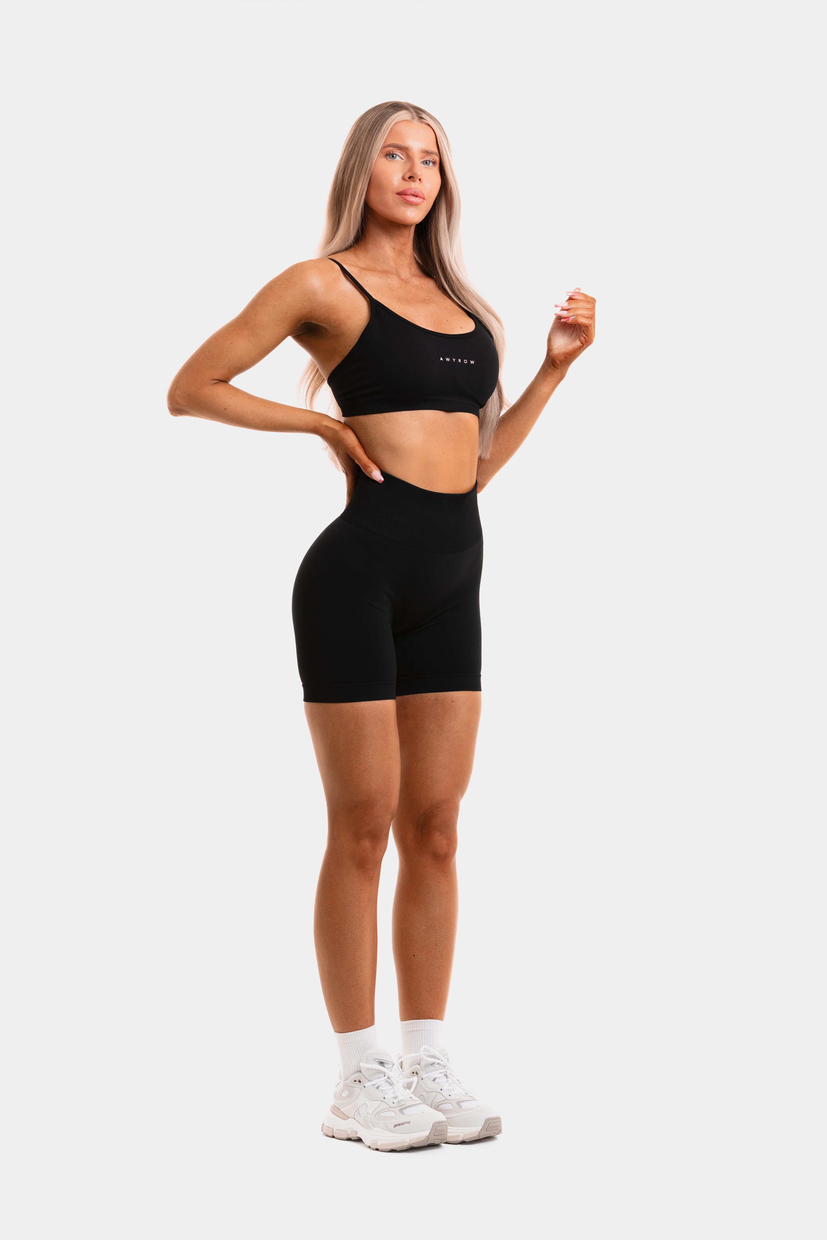 Black Sculpt Seamless Shorts