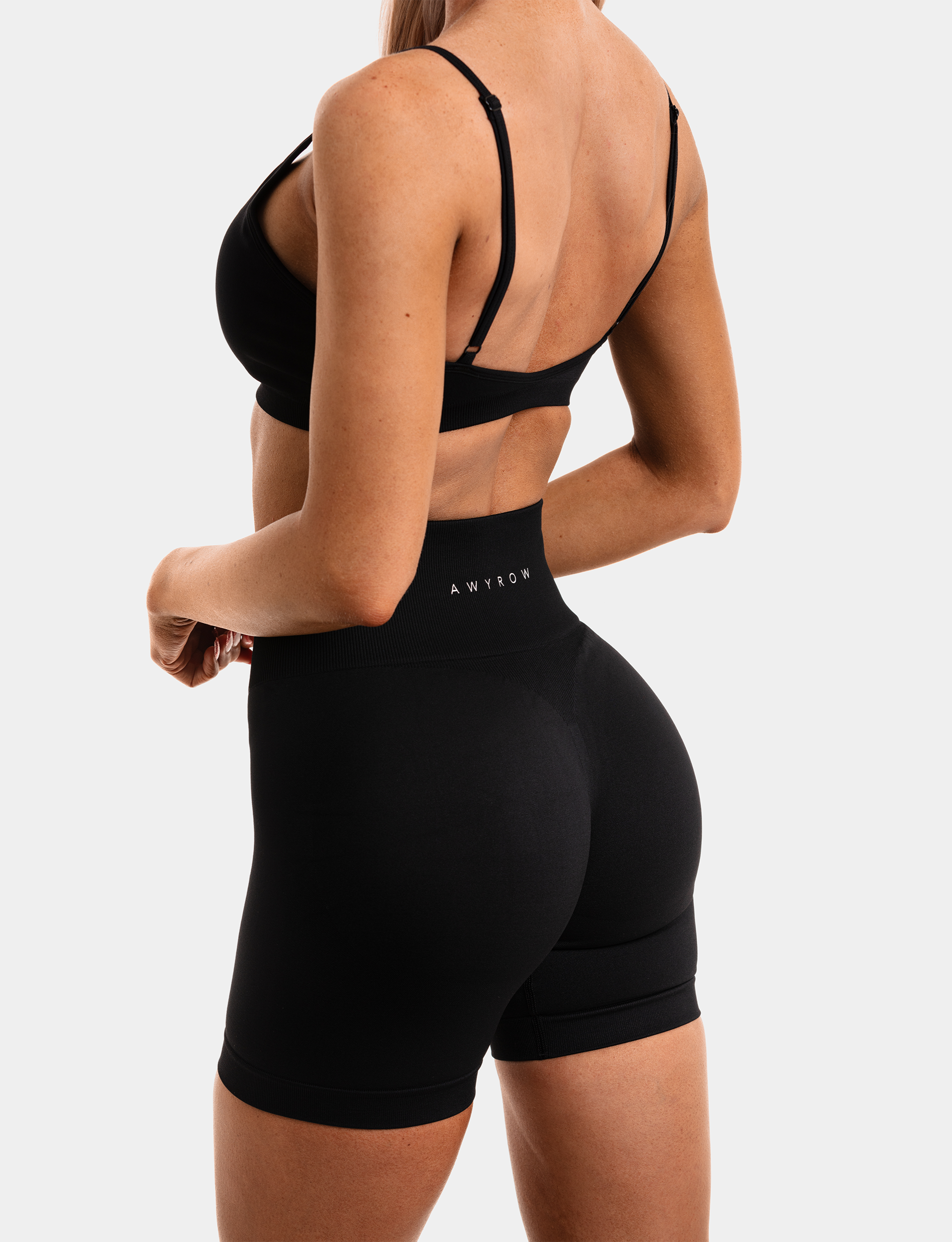 Black Sculpt Seamless Shorts