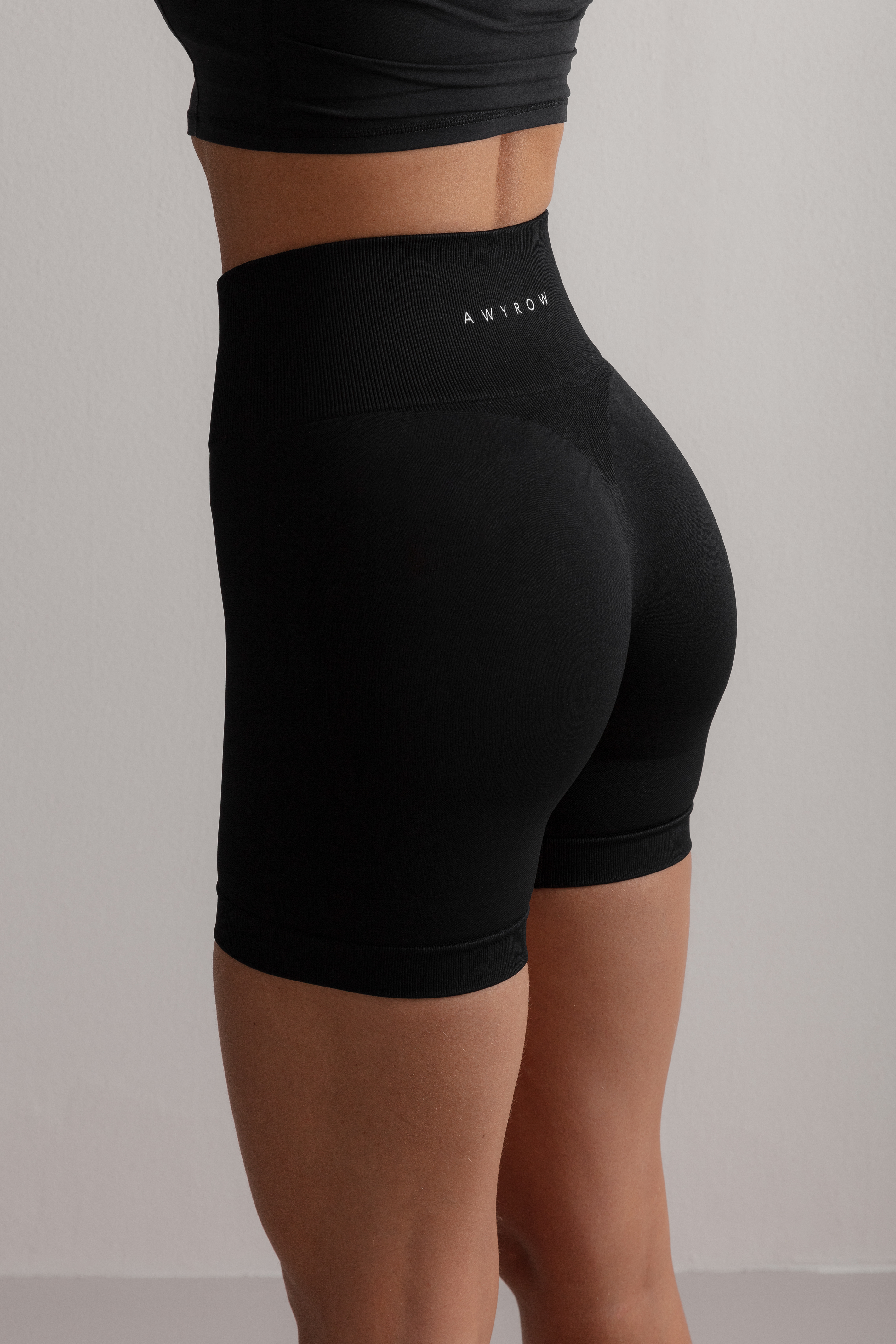 Black Sculpt Seamless Shorts