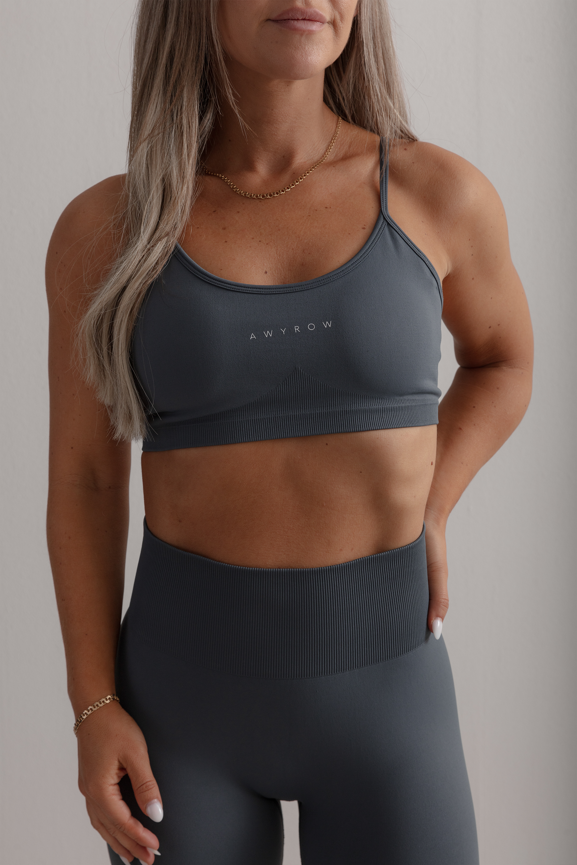 Silk Blue Sculpt Seamless Bra