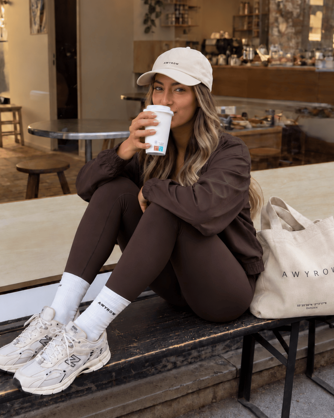 Core Seamless Tights - Cocoa