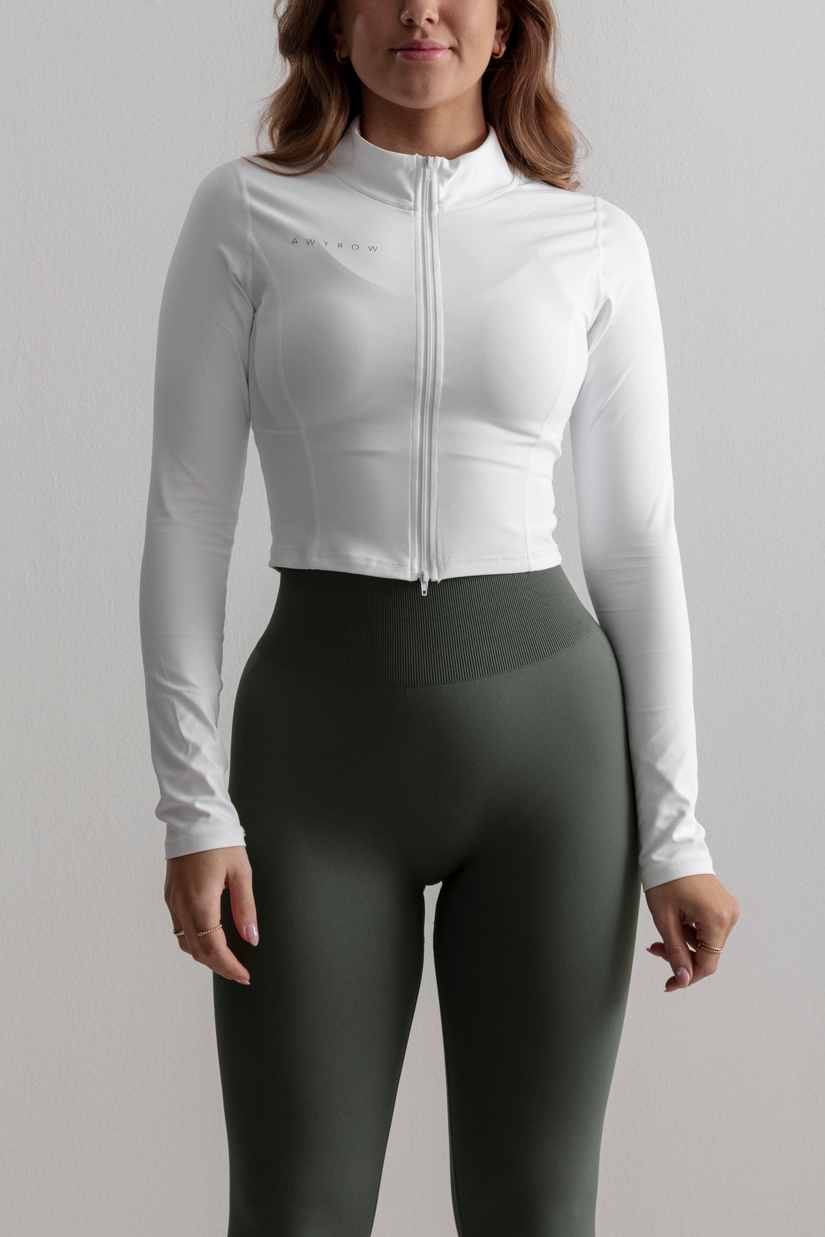 Soft Zip Jacket - White