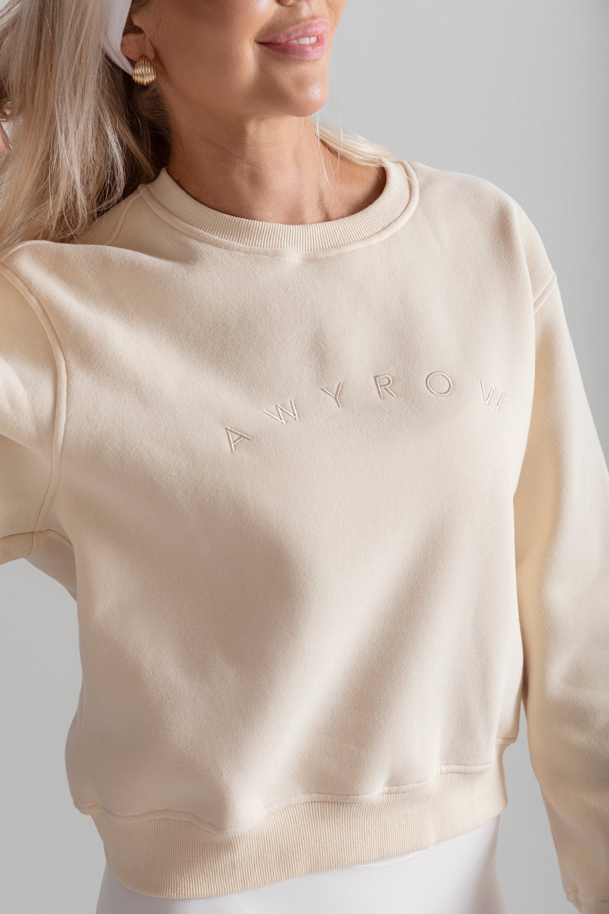 Awy Sweatshirt - Butter Yellow