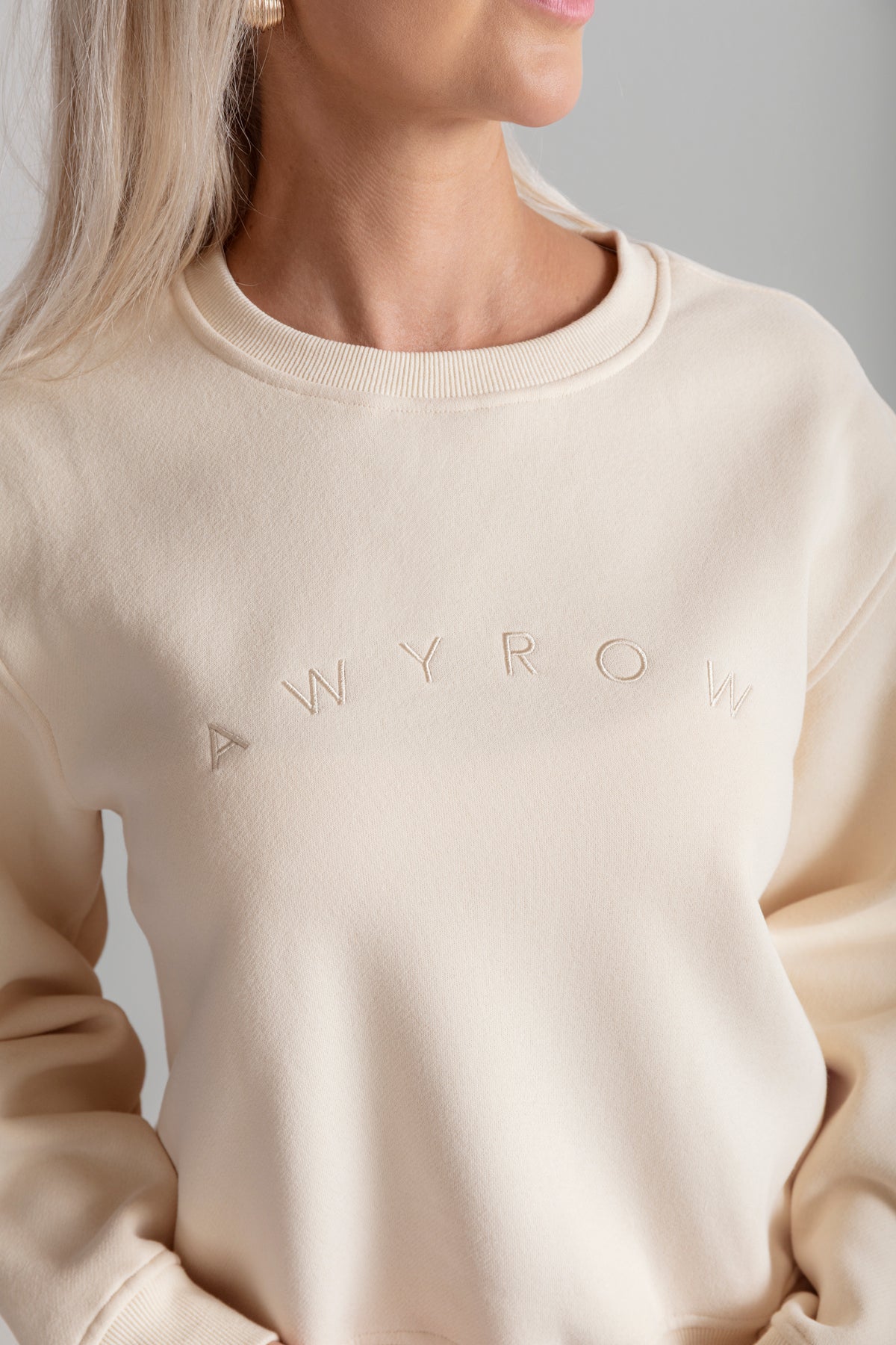 Awy Sweatshirt - Butter Yellow
