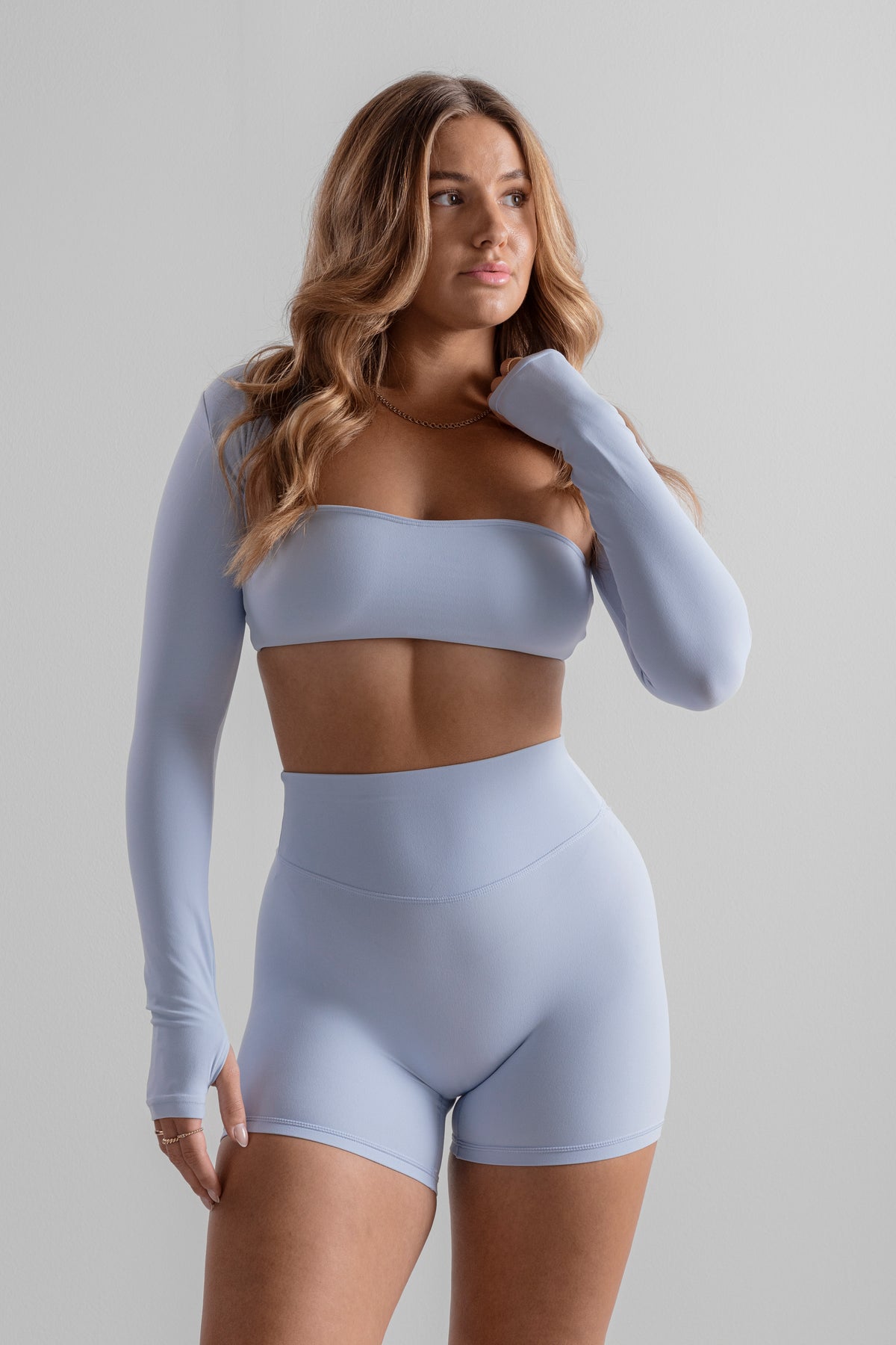 Bare Soft Bolero - Pale Blue