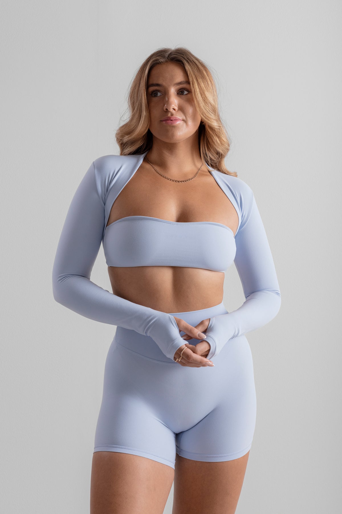 Bare Soft Bolero - Pale Blue