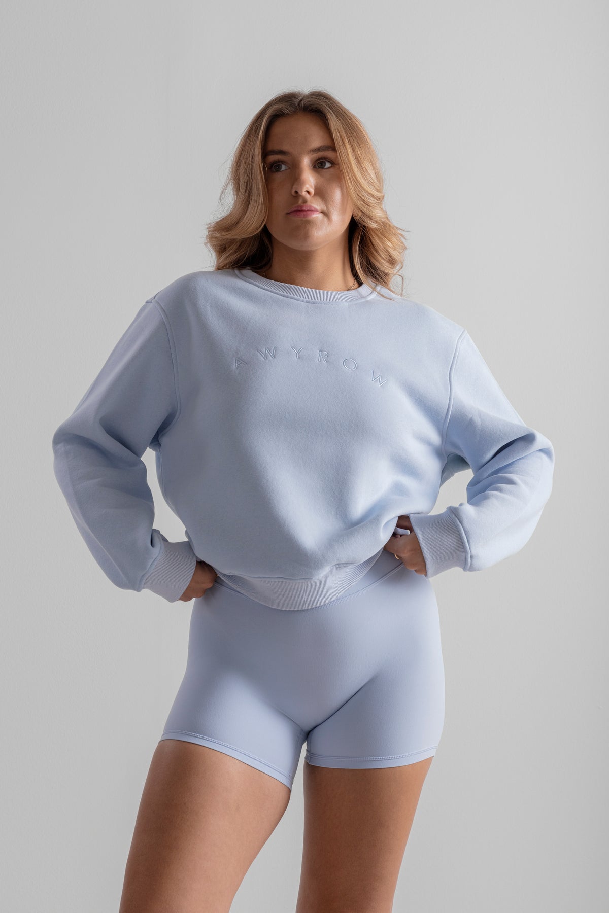 Awy Sweatshirt - Pale Blue