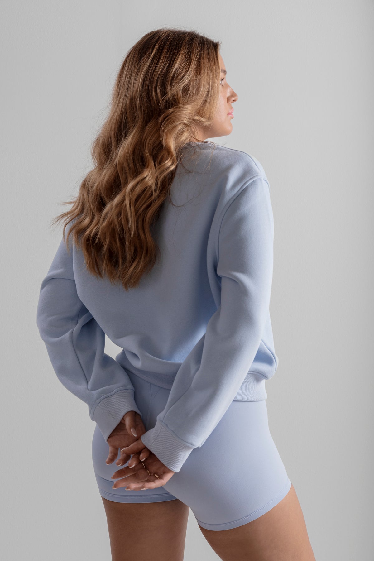 Awy Sweatshirt - Pale Blue