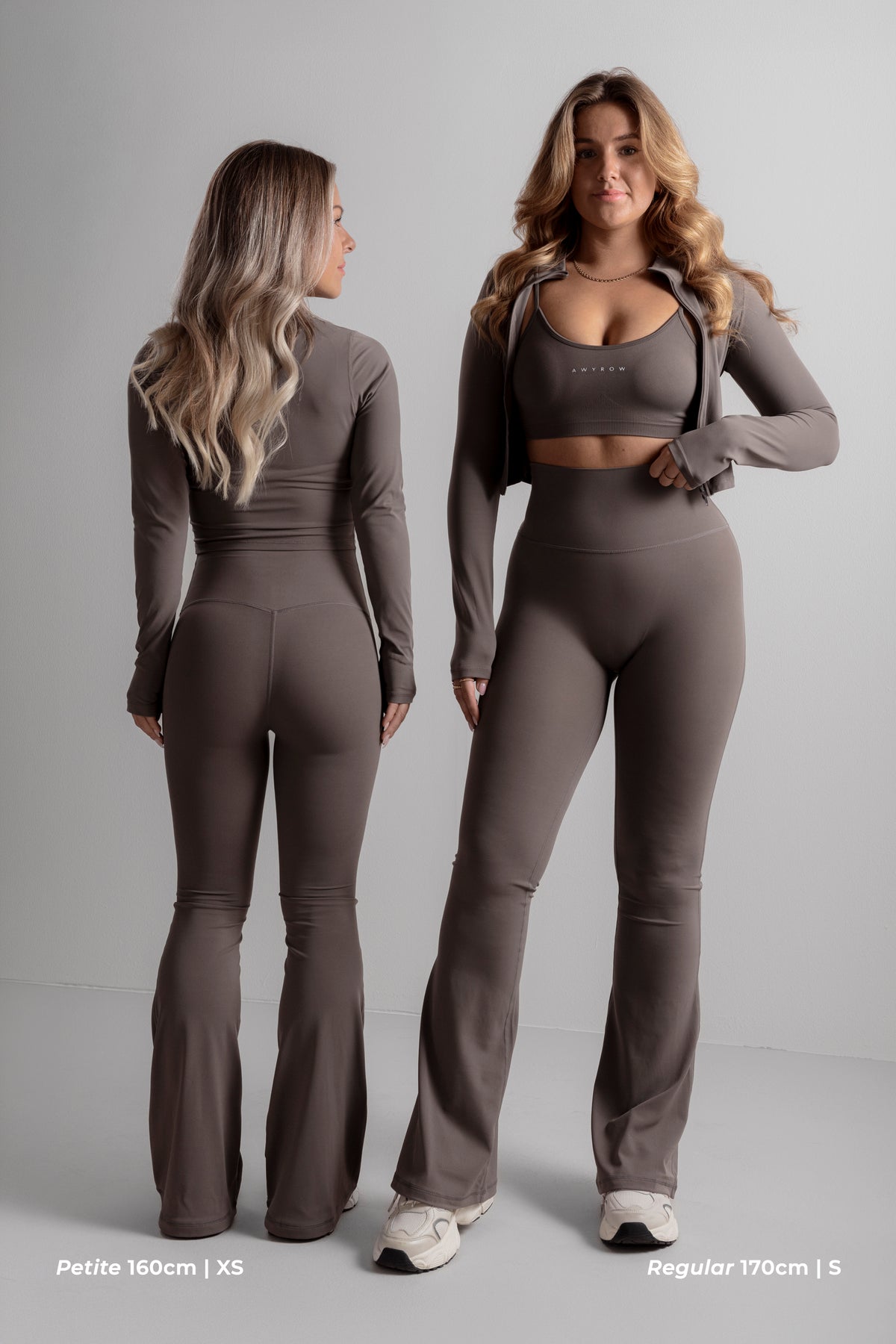 Soft Flared Pants - Mocha Mist