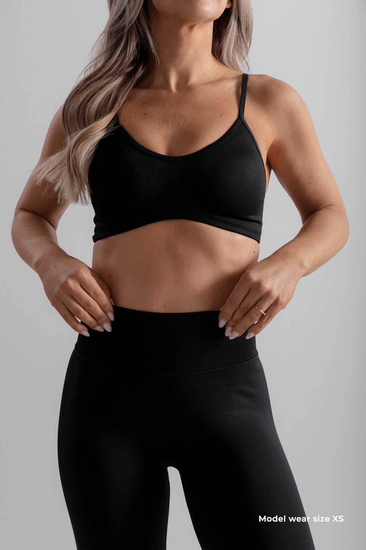 Core Seamless Bra - Black