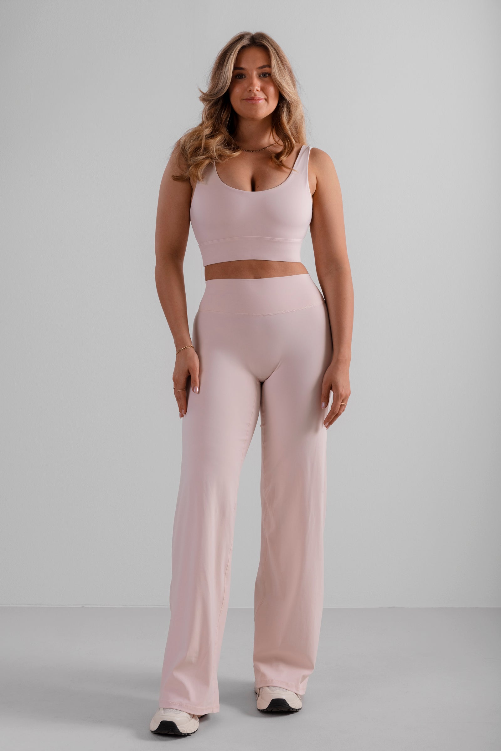Forme Straight Pants - Soft Pink
