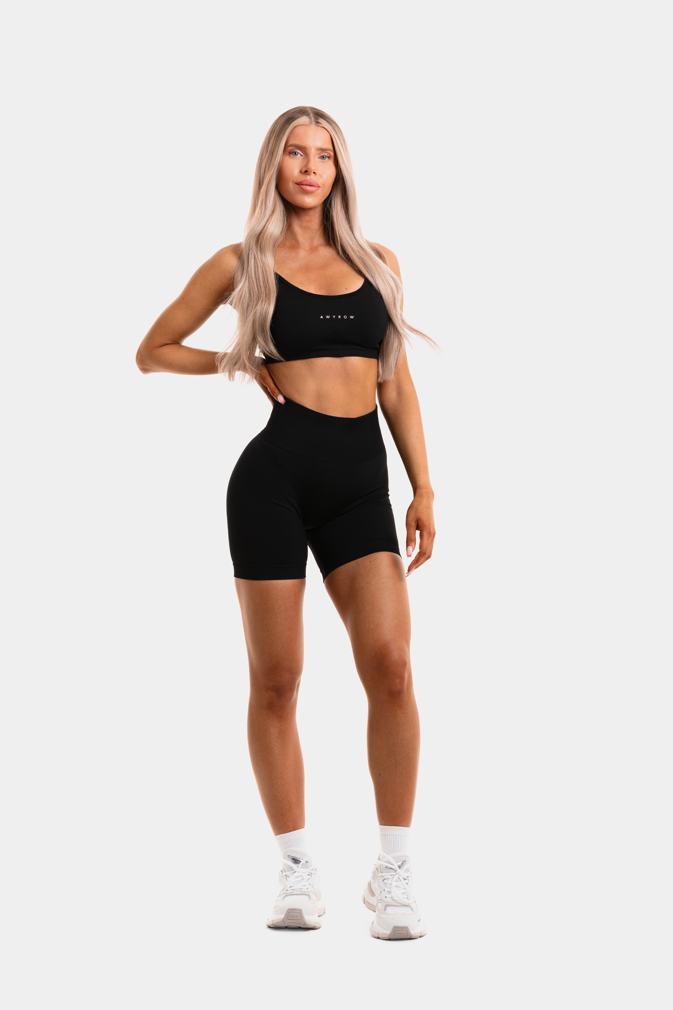 Black Sculpt Seamless Shorts