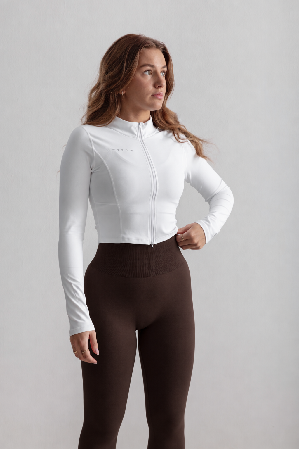 Soft Zip Jacket - White