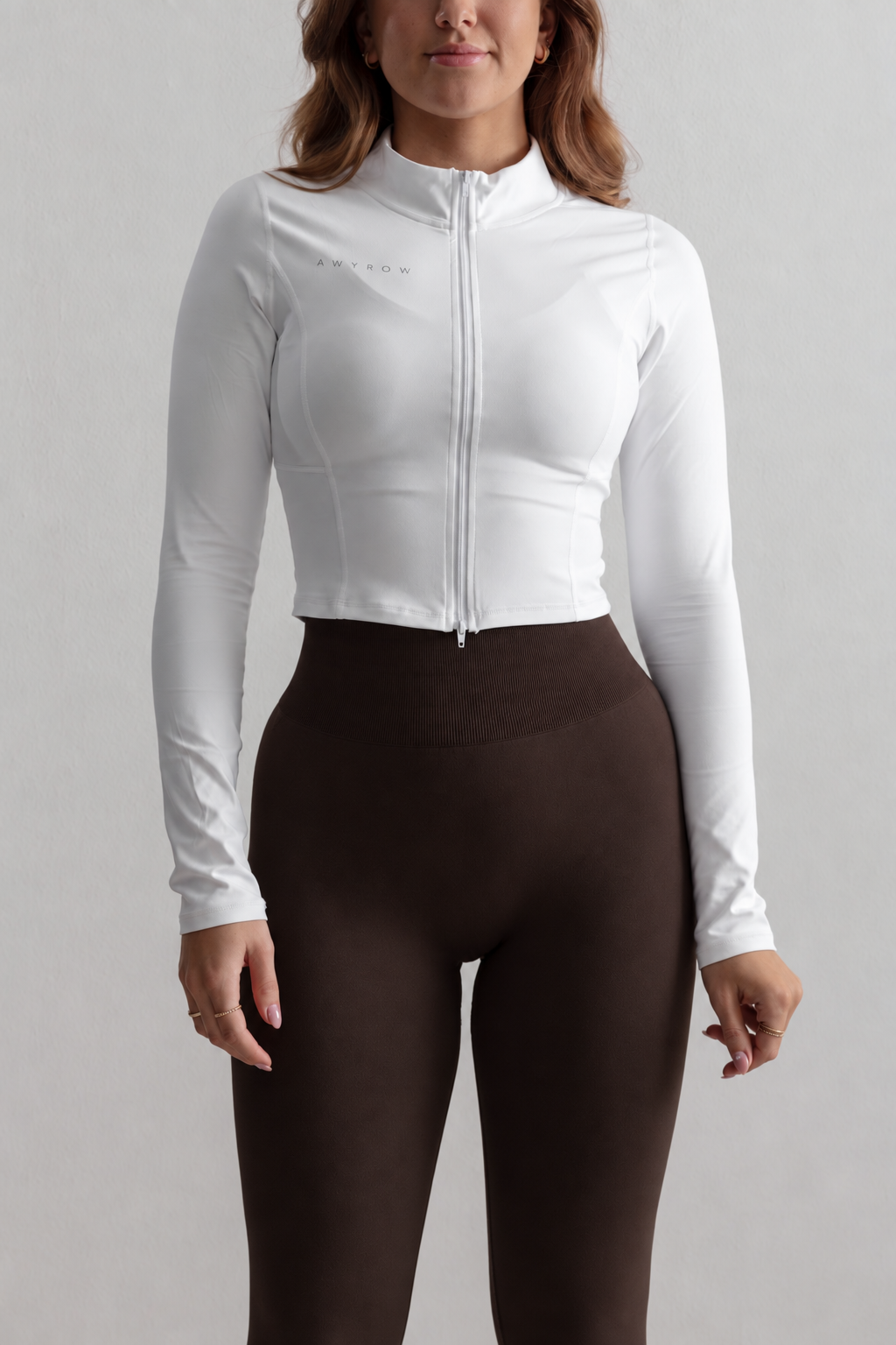 Soft Zip Jacket - White