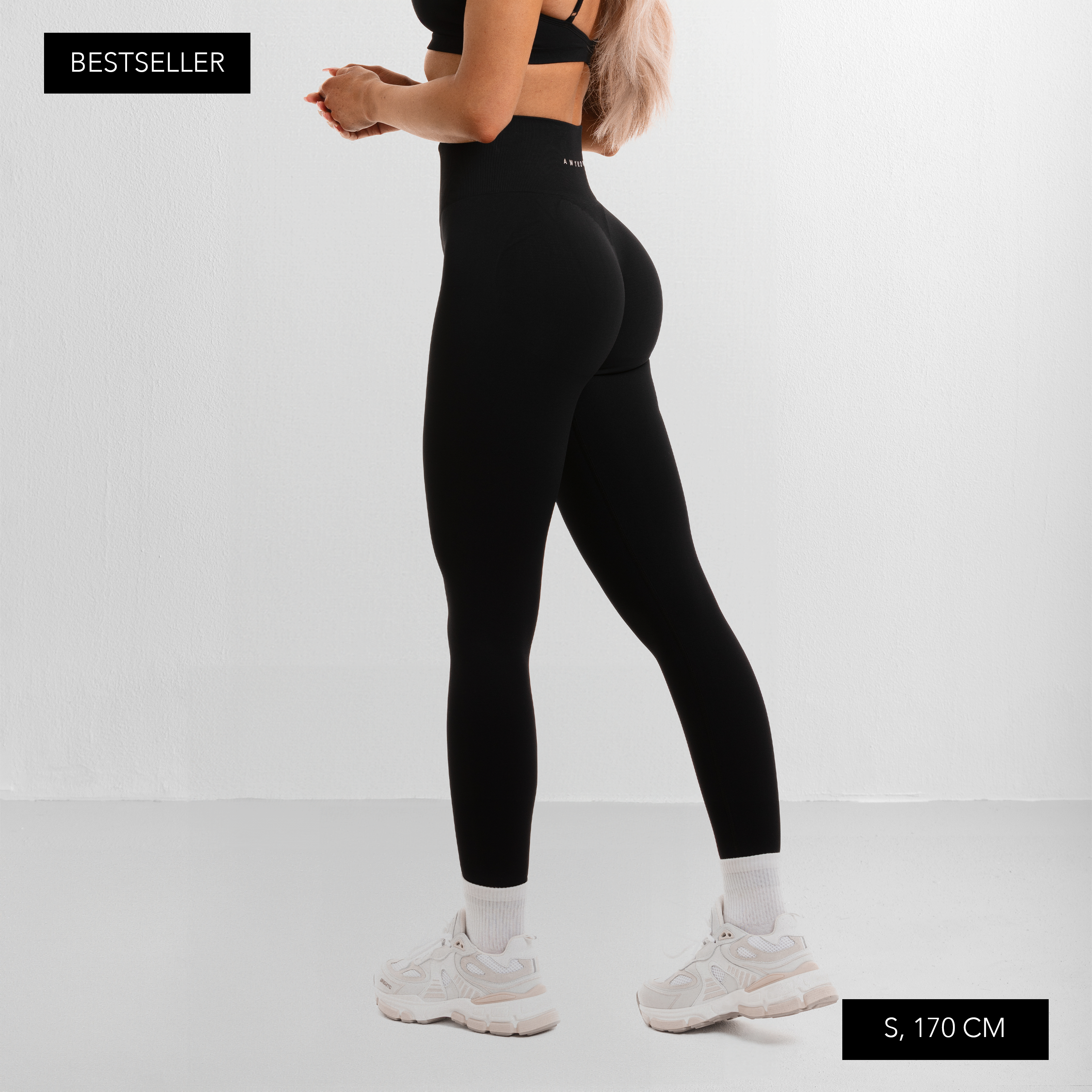 Black Sculpt Seamless Tights